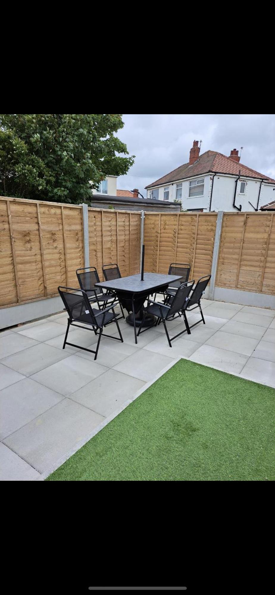Wave Stays - Ground Floor Apartment - Outside Seating Area Cleveleys Exteriör bild